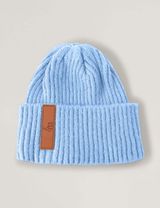 BabyMocs Beanie Mütze blau Onesize Eltern - 1