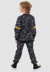 Tracksuit Jungen schwarz 104 - 8
