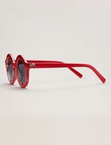 BabyMocs Sonnenbrille Rund 100% UV-Schutz (UV400) rot Onesize Eltern - 2