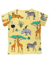 Villervalla T-Shirt Safaritiere gelb 122 (6-7 Jahre) - 1