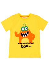 Denokids CFF-19Y1-157-ZL01 Lake Monster Shorts Set Jungen gelb 104 - 1