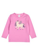 Fred s World by Green Cotton Langarmshirt Unifarben pink 86 - 0