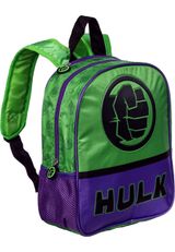 Marvel Hulk Go!-Hooded Rucksack 26x31x11 cm grün gruen Onesize Kinder - 2