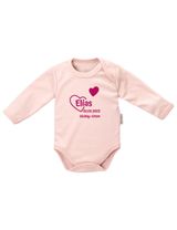 Baby Sweets Body Personalisierbar rosa 56 (Neugeborene) - 0