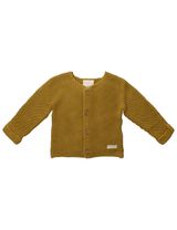 Homegrown Baby Strickjacke Strick Knit braun 56/62 (0-3 Monate) - 0