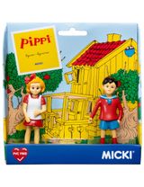 Pippi 3 Teile Puppenhauszubehör Pippi Langstrumpf 8 cm 3+ Jahre bunt - 3