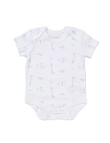 Rock A Bye Baby Boutique 4 pièces Ensemble Animaux sauvages Blanc 0-3M (62 cm) - 1