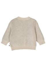 Müsli by Green Cotton Babystrickpullover Unifarben creme 56 - 1