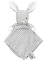 Snuggle Tots Doudou mouchoir Lapin Gris - 0