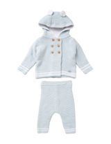 Rock A Bye Baby Boutique 2 pièces Ensemble Rayures Blanc - 0
