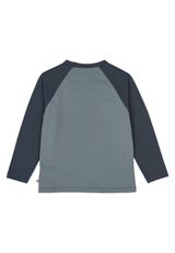 Müsli by Green Cotton Langarmshirt Unifarben blau 104 - 1