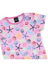 Villervalla T-Shirt Muscheln rosa 128 - 2