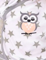 Baby Sweets 3 pièces Ensemble Hibou Étoiles Blanc - 7