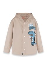 Dino Gabardine Shirt Jungen beige 104 - 0