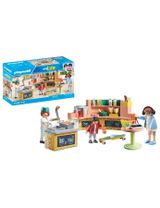 Playmobil 54 Teile PLAYMOBIL® Food Lounge My Life 17x4,5x7,5 cm 5+ Jahre bunt - 0