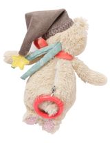 Fehn Spieluhr Teddybär Bruno Plüsch 20 cm 0+ Monate braun - 1