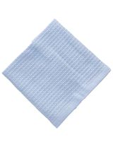 Dolshe Gant de toilette Coton gaufré 30x30 cm Bleu - 0