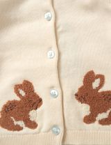 Rock A Bye Baby Boutique 2 pièces Ensemble Lapin Crème - 3