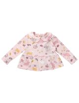 Homegrown Baby 2 Teile Set Waldtiere rosa 56/62 (0-3 Monate) - 1