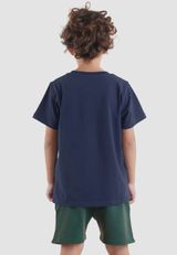 Denokids Print dunkelblau 104 - 7