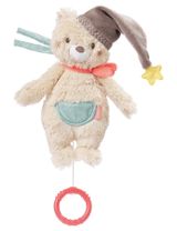 Fehn Spieluhr Teddybär Bruno Plüsch 20 cm 0+ Monate braun - 0