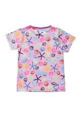 Villervalla T-Shirt Muscheln rosa 128 - 1