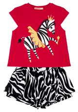 Denokids Animal Print rot 98 - 0