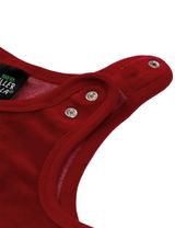 Villervalla Strampler Velours rot 86 (12-18 Monate) - 3