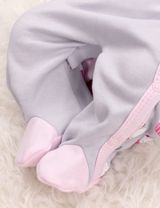 Baby Sweets Strampler Little Cupcake grau - 5