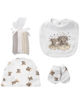 Rock A Bye Baby Boutique 8 Teile Set Elefant weiß 50/56 (Neugeborene) - 3