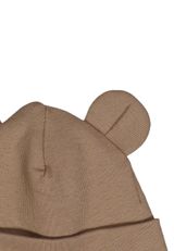Müsli by Green Cotton Babymütze Unifarben braun 56/62 - 2