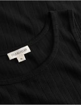STUDIO FEDER Top schwarz Small - 2