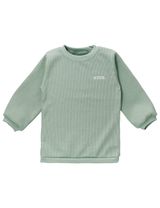 MaBu Kids Pullover Nice Nice, Wild & Cute Waffelpiqué sage 86 (12-18 Monate) - 0