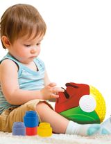 Clementoni Baby 5 Teile Sensorisches Spielzeug Ball 6+ Monate bunt - 2