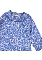 Green Cotton Baby Langarmshirt blau 74 - 2