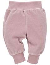 Pinokio Hose Velours rosa 56 (Neugeborene) - 0