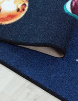 Teppich Spielbrett Weltraum Antirutsch blau 80x120 - 4