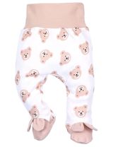 NINI Hose Teddybär weiß 56 (Neugeborene) - 0