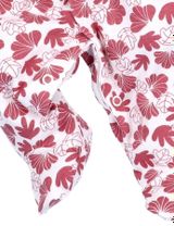 NINI Grenouillère Floral Rouge - 3