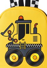 Bulldozer Boy Schule Backpack 26x22x11 cm gelb OS - 2