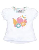 NINI T-shirt Volant Blanc - 0