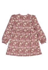 Müsli by Green Cotton Kleid Blumen rosa 86 - 1