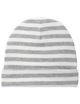 Makoma Mütze Streifen weiß - 1