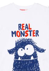Denokids CFF-19Y1-185 Lake Monster Shorts Set Jungen weiss 122 - 3