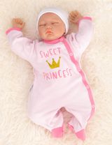 Baby Sweets Strampler Krone Sweet Princess rosa - 1