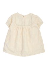 Green Cotton Babykleid creme 56 - 1