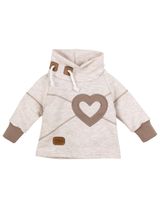 Baby Sweets 2 Teile Set Herz beige 12 Monate (80) - 1