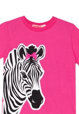 Denokids Zebra Fashion Baggy Pants Set Mädchen pink 104 - 3
