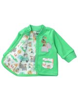 NINI Jacke Tiere grün - 1