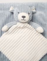Snuggle Tots 2 pièces Ensemble Souris 75x75 cm Blanc - 1